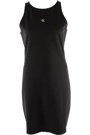 Calvin Klein Mujer, Vestidos, Negro, Talla: L
