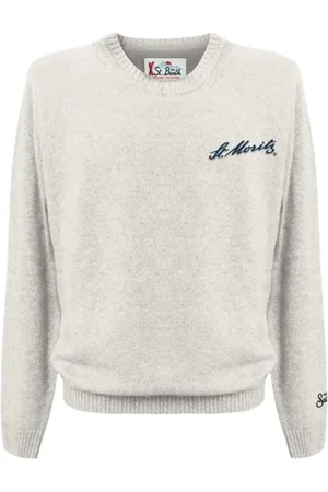 MC2 SAINT BARTH Hombre, Jerseys, Blanco, Talla: L