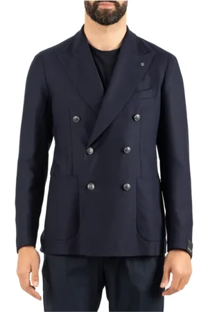 TAGLIATORE Hombre, Chaquetas, Azul, Talla: S