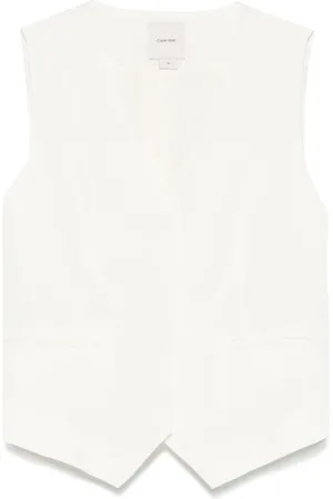 Calvin Klein Mujer, Chaquetas, Blanco, Talla: 4XS