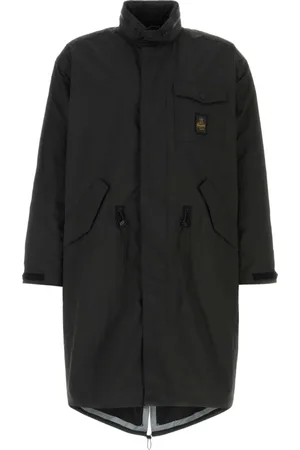 RefrigiWear Hombre, Abrigos, Negro, Talla: S