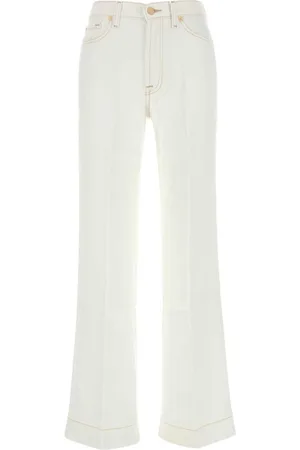 7 for all Mankind Mujer, Vaqueros, Blanco, Talla: W25