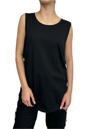 DISCLAIMER Mujer, Camisetas, Negro, Talla: M