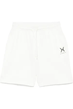 John Richmond Hombre, Pantalones cortos, Blanco, Talla: L