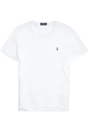 Ralph Lauren Hombre, Camisetas, Blanco, Talla: XL