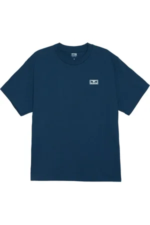 Obey Hombre, Camisetas, Azul, Talla: M