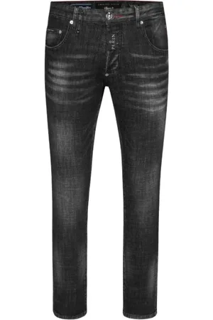 Philipp Plein Hombre, Vaqueros, Negro, Talla: W30