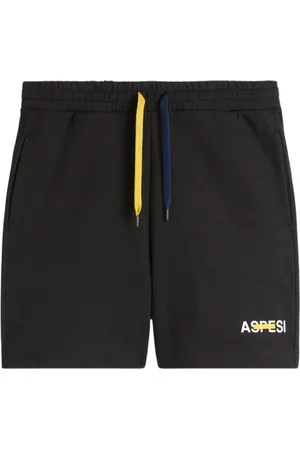 Aspesi Hombre, Pantalones cortos, Negro, Talla: M