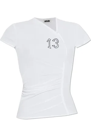 AVAVAV Mujer, Camisetas, Blanco, Talla: M