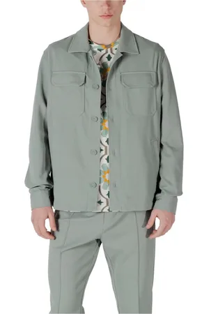 Antony Morato Hombre, Chaquetas, Verde, Talla: 2XL