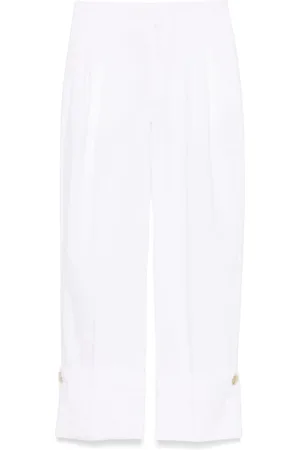 DARKPARK Mujer, Pantalones, Blanco, Talla: M
