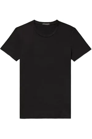 Ermenegildo Zegna Hombre, Camisetas, Negro, Talla: M