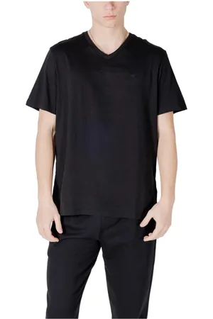 Calvin Klein Hombre, Camisetas, Negro, Talla: S