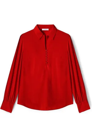 Motivi Mujer, Blusas y Camisas, Rojo, Talla: L