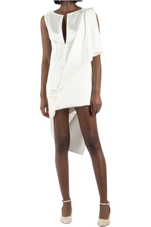 Maison Margiela Mujer, Vestidos, Blanco, Talla: S