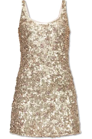 LOVESHACKFANCY Mujer, Vestidos, Amarillo, Talla: S