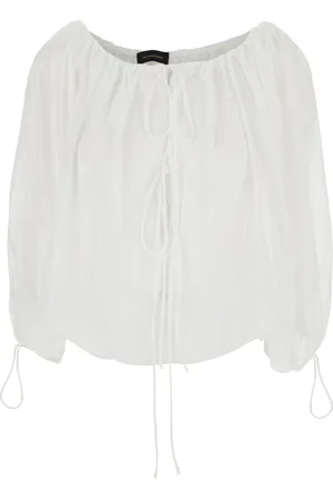 Andamane Mujer, Blusas y Camisas, Blanco, Talla: S