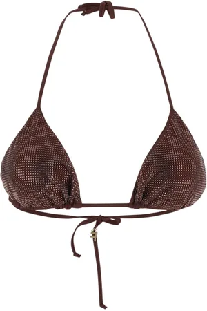 FISICO Mujer, Trajes de baño, Marrón, Talla: M