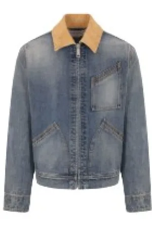 Alexander McQueen Hombre, Chaquetas, Azul, Talla: L