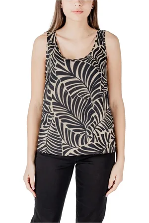 ONLY Mujer, Camisetas, Negro, Talla: L