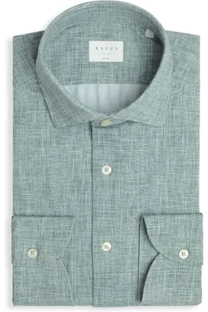 Xacus Hombre, Camisas, Verde, Talla: 3XL