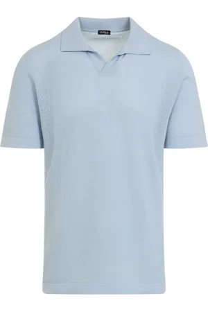 Kiton Hombre, Camisetas, Azul, Talla: L