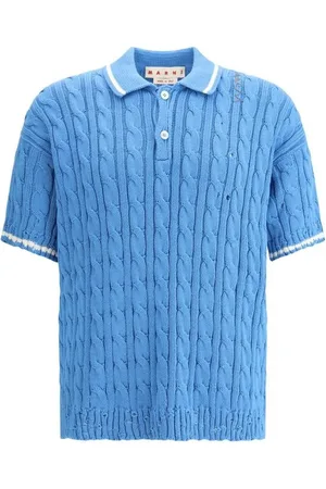 Marni Hombre, Camisetas, Azul, Talla: L