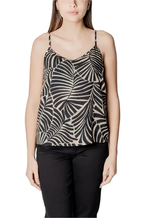 ONLY Mujer, Camisetas, Negro, Talla: S