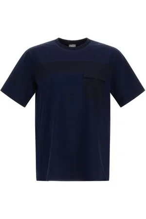 HERNO Hombre, Camisetas, Azul, Talla: L