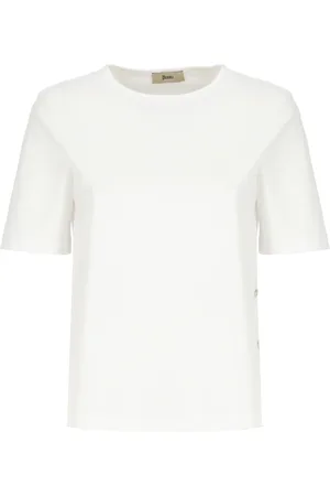 HERNO Mujer, Camisetas, Blanco, Talla: L