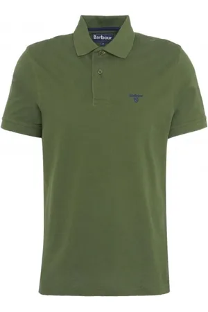 Barbour Hombre, Camisetas, Verde, Talla: XL