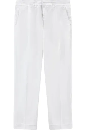 FAY Hombre, Pantalones, Blanco, Talla: W34