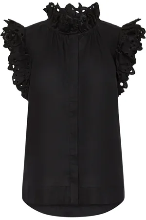 Copenhagen Muse Mujer, Blusas y Camisas, Negro, Talla: M