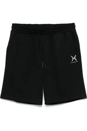 John Richmond Hombre, Pantalones cortos, Negro, Talla: L