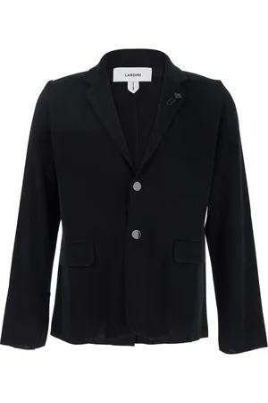 LARDINI Hombre, Chaquetas, Negro, Talla: L