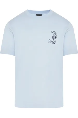 Emporio Armani Hombre, Camisetas, Azul, Talla: 2XL