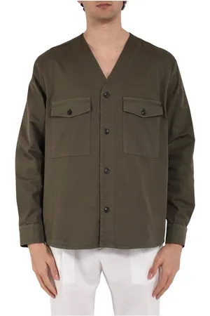 Mauro Grifoni Hombre, Chaquetas, Verde, Talla: L