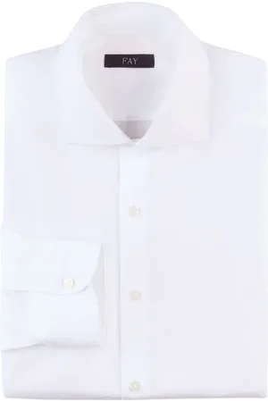 FAY Hombre, Camisas, Blanco, Talla: XL