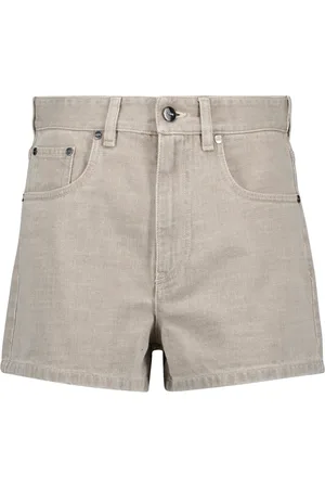 Fendi Mujer, Pantalones cortos, Gris, Talla: S