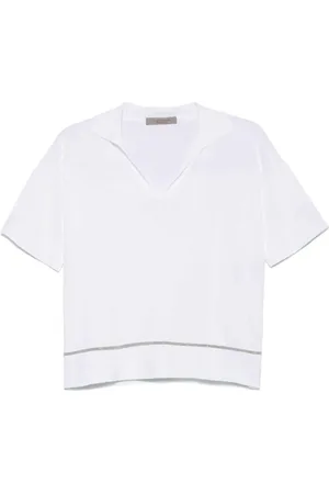 D.EXTERIOR Hombre, Camisetas, Blanco, Talla: M