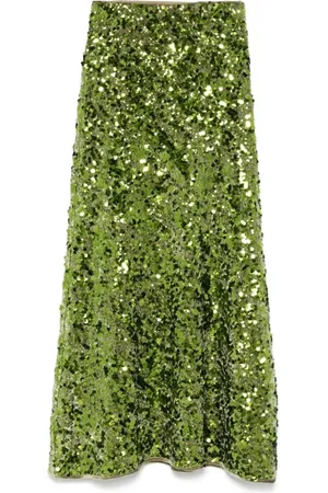 Ganni Mujer, Faldas, Verde, Talla: L