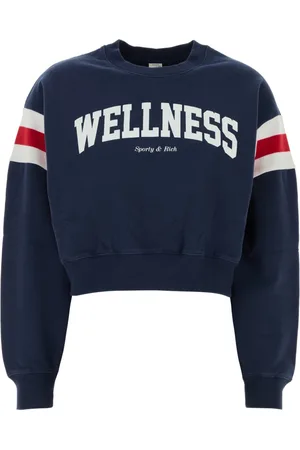 Sporty & Rich Mujer, Sudaderas, Azul, Talla: S