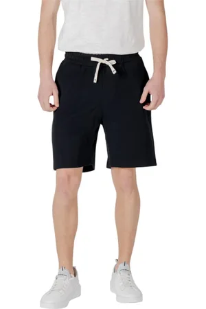 GIANNI LUPO Hombre, Pantalones cortos, Negro, Talla: L