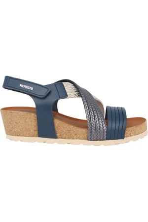 Mephisto Mujer, Zapatos, Azul, Talla: 41 EU