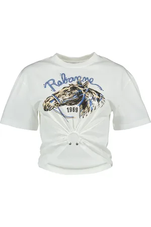 Paco rabanne Mujer, Camisetas, Blanco, Talla: M