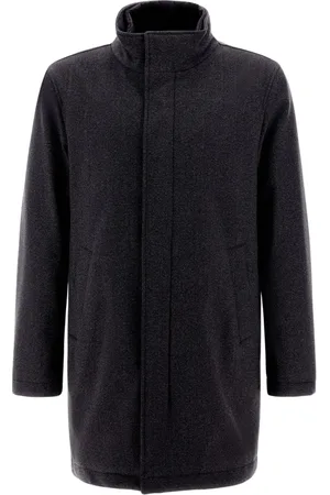 HERNO Hombre, Abrigos, Gris, Talla: L