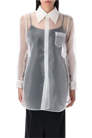 Comme des Garçons Mujer, Blusas y Camisas, Blanco, Talla: S