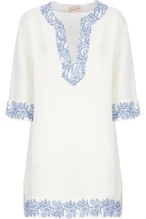 MC2 SAINT BARTH Mujer, Vestidos, Blanco, Talla: M