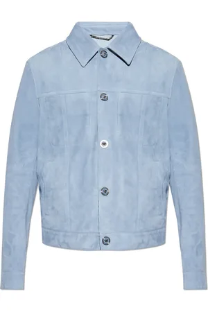 VERSACE Hombre, Chaquetas, Azul, Talla: M