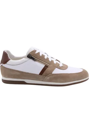 Geox Hombre, Zapatos, Blanco, Talla: 43 EU